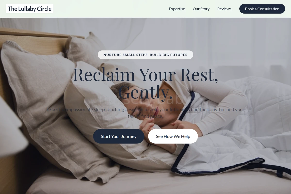 Crib Sleep Training