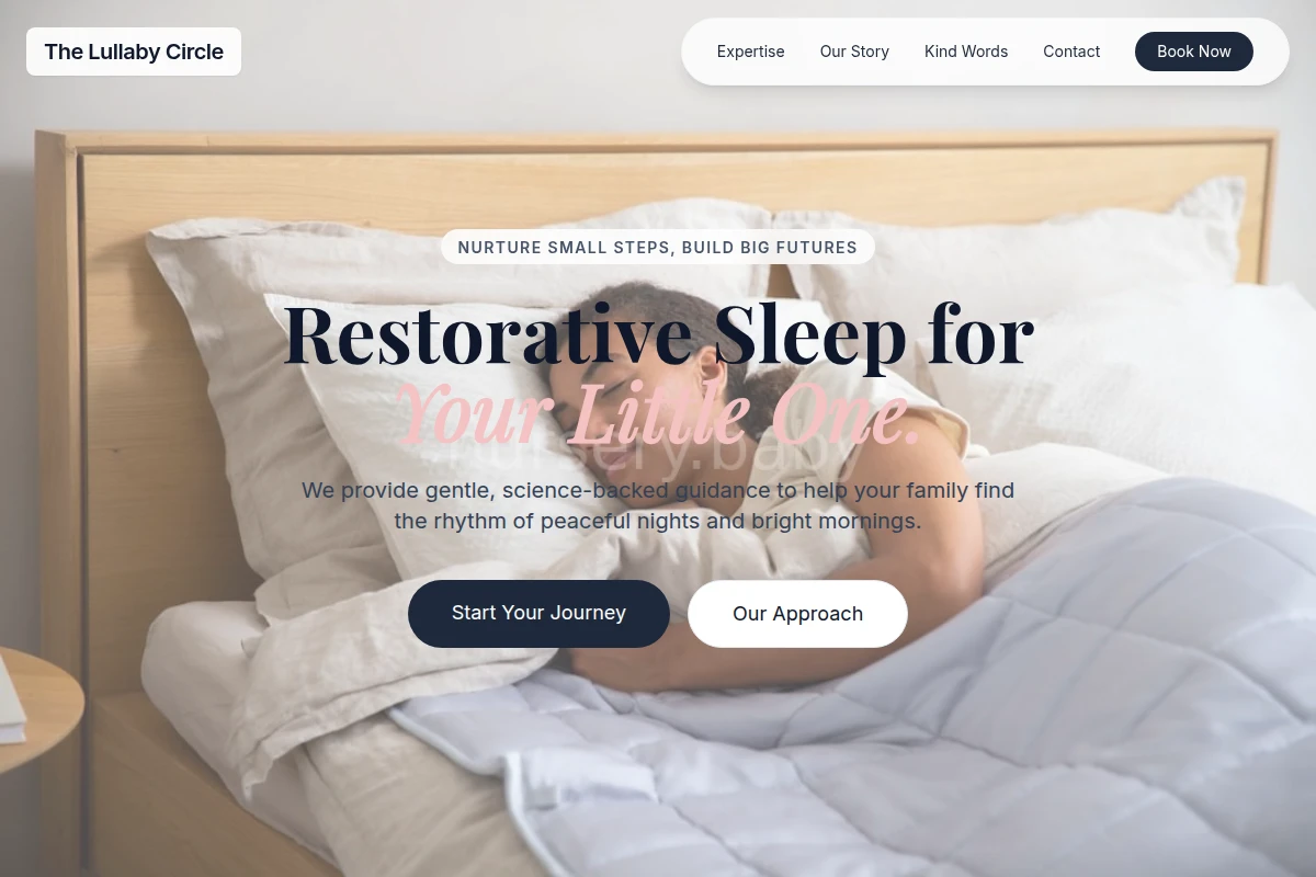 Infant Sleep Training